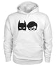 Batman und Robin Gildan Hoodie