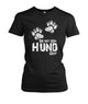 Die mit dem hund geht -- Women's Crew Tee