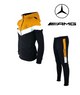 Mercedes AMG Tracksuit Men Training Sport Yellow White Blue