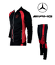 Tracksuit Mercedes AMG Black and Red Training