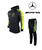 Mercedes Tracksuit Men Black/Yellow Sport