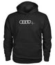 AUDI Herzschlag Heart Beat Gildan Hoodie